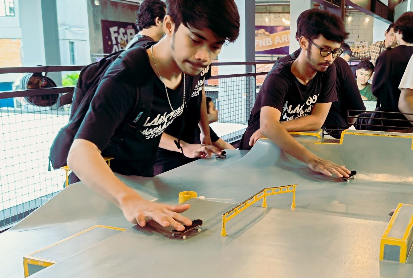 Hari terakhir, Dalbofest Adakan Lomba Fingerboarding